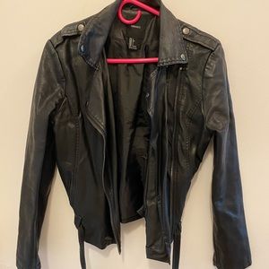 Forever21 faux leather moto jacket